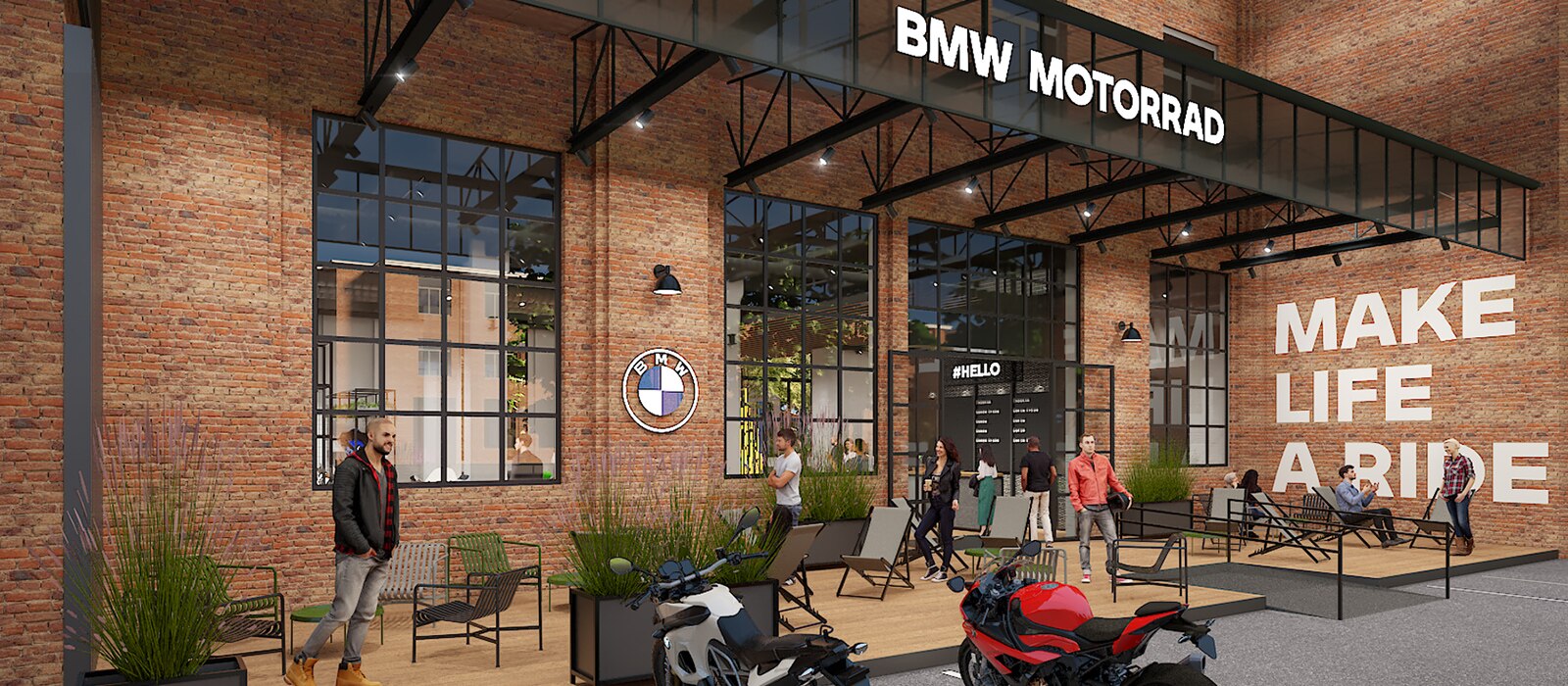 Das Eröffnungswochenende der BMW Motorrad Welt Berlin